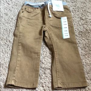 Cat & jack tan color pants 18m